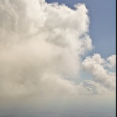 Taka chmura robi wrażenie, na żywo bardziej, ale i na zdjęciu także., Aeroklub Opolski, loty termiczne.