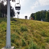 Startowisko pod wieżą widokową., Dzikowiec Paragliding Fly Boguszów - Gorce