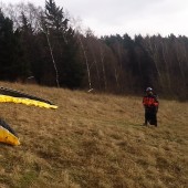 Mieroszów - grudniowe latanie, Paraglidning Fly