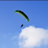 Andrzejówka - Klina Paragliding Fly, Makoś w akcji