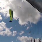 Kudowa - Radków Paragliding Fly, Latanie nad pagórem w Czermnej.