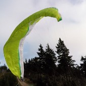 Cerna Hora - Paragliding Fly, Rumcajs na paralotni ;)