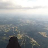 Cerna Hora Paragliding Fly, To już dobre 2000 m AMSL