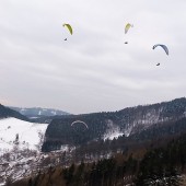 Grzmiąca - Paragliding Fly, Głuszyca - Grzmiąca - paralotnie