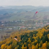 Jesienny Mieroszów Paragliding fly