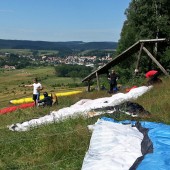 Monte Mieroszów - Paragliding Fly, Latanie przed frontem burzowym.
